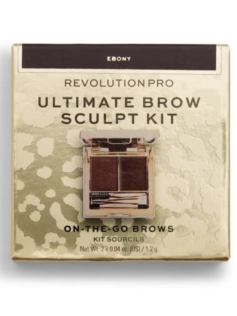 SEALED & DISCONTINUED Revolution Pro Ultimate Brow Sculpt Kit - Ebony